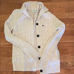 Lactose cable knit sweater